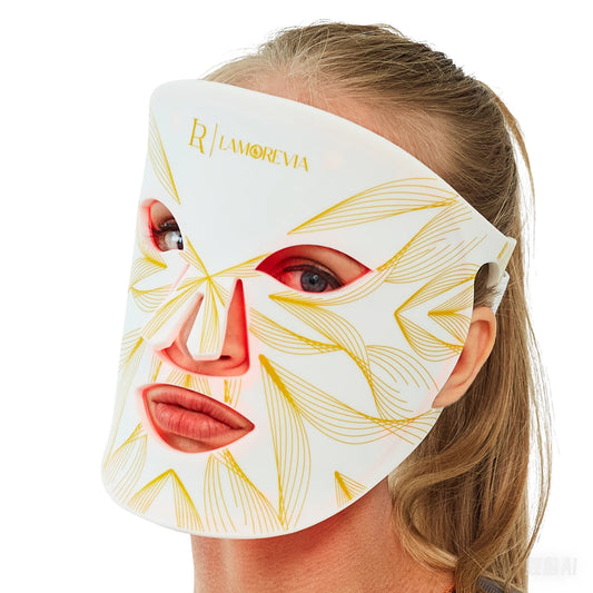 Red Light Facial Beauty Mask for Face Acne Blue Led Light Therapy Physical Heating Physiotherapy Led Red Light Therapy for Face